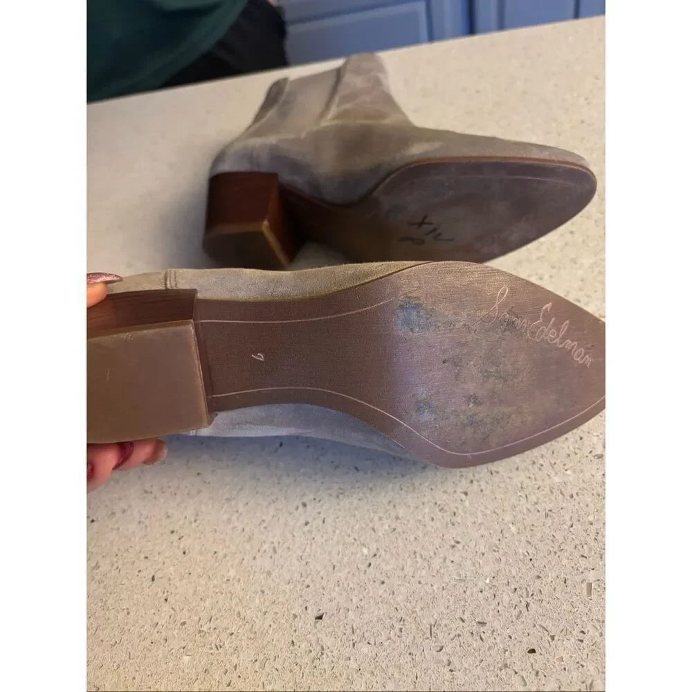 Sam Edelman suede boots